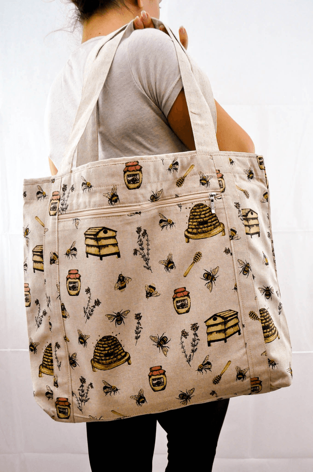 Honey Bee Shopping Tote
