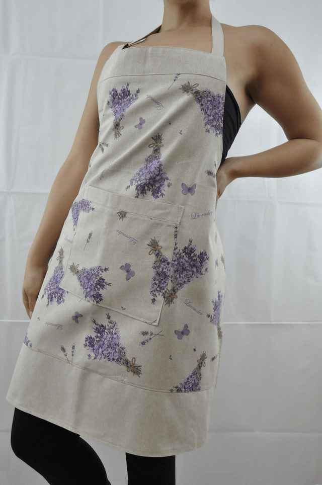 Lavender Bouquet Apron
