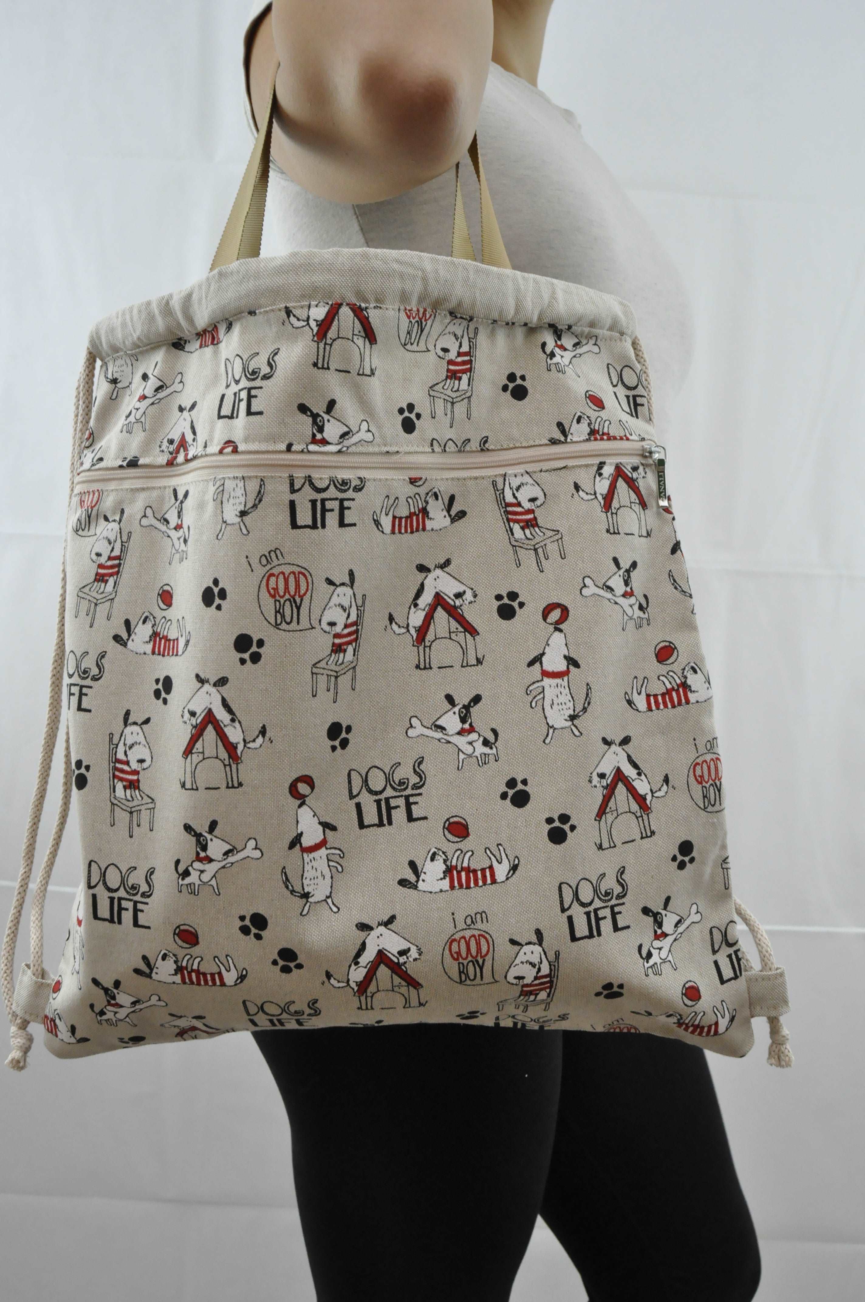 Dog print clearance backpack